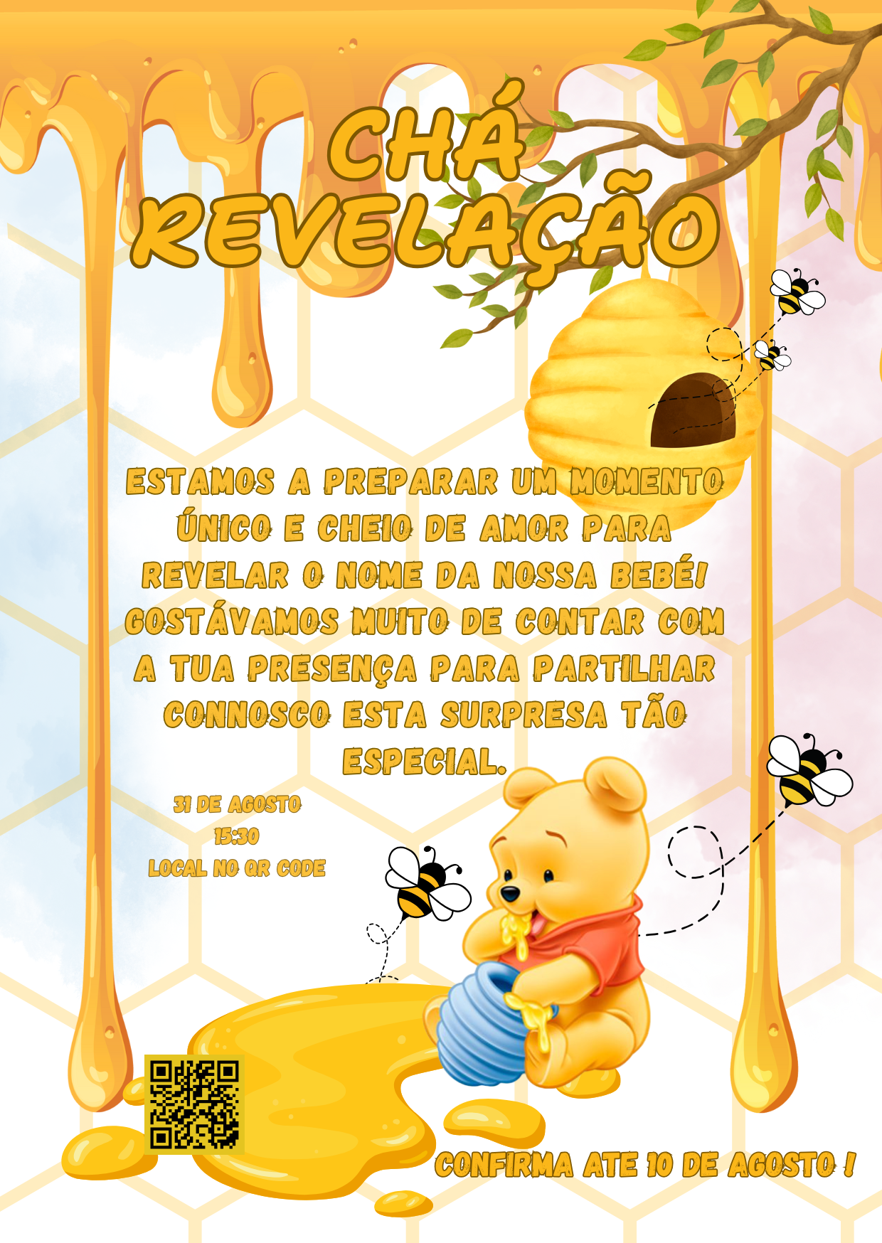 Convite Chá de Revelação